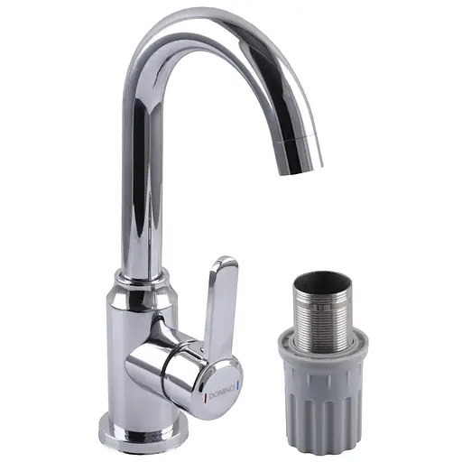 Змішувач для умивальника Domino Ellipse DCC-101S 000024467 Хром - фото 2