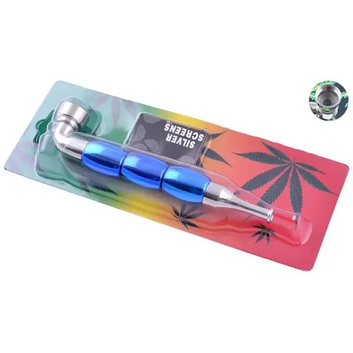 Трубка курильна Changfeng металева №HL-YD-763 Blue (10842)