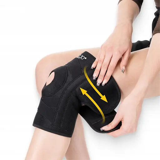 Фіксатор (бандаж) для коліна 4FIZJO універсальний, подовжений 1 шт 4FJ0634 (P-5905973400497) - фото 2