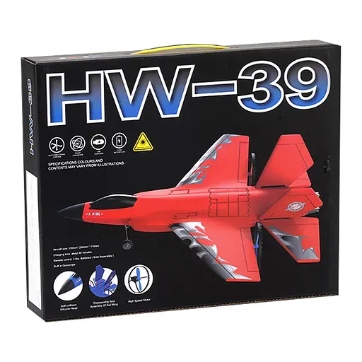 Літак на радіокеруванні SCHE HW39 F35 Fighter Red - фото 6