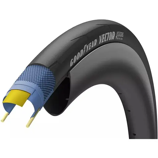 Покрышка GoodYear 700 x 25C 25-622 Vector 4Seasons Tubeless Complete Folding 120 tpi (1084-TIR-79-71)