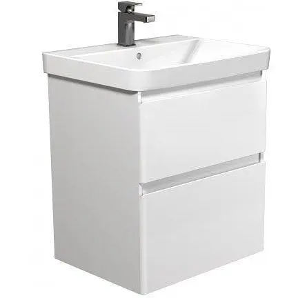 Тумба Мойдодир Палермо 60-U Vivace 60 з умивальником Білий - фото 1