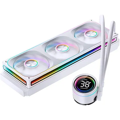 СВО Jonsbo TH-360 White (Intel LGA 12 В00/115X/17XX/1851; AMD AM4/AM5) (TH-360 White) - фото 5