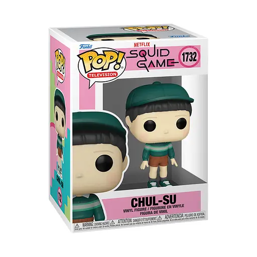 Ігрова фігурка Funko Pop! Гра в кальмара 3 Чоль-Су (83485) - фото 2