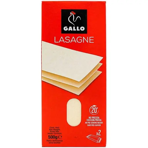Макаронные изделия Gallo Lasagne 500 г - фото 2