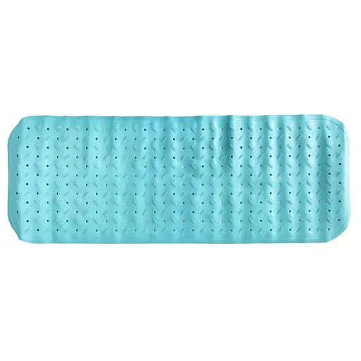 Коврик в ванную комнату на присосках Mega Zayka MGZ-0901(Turquoise) 35х95 см - фото 1