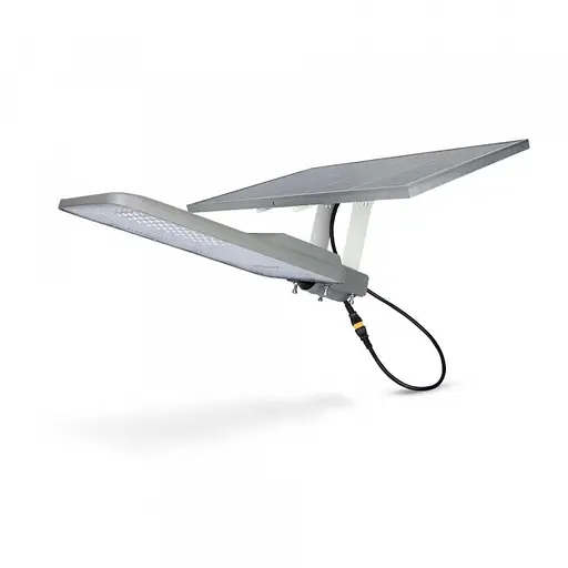 LED уличный фонарь автономный VIDEX 30W 5000K - фото 6