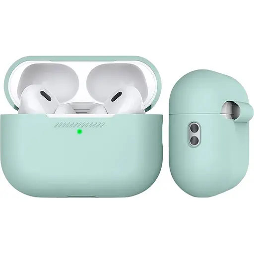 Чехол AhaStyle Colorful Silicone Case для AirPods Pro 2 Gemstone Green (CP-187-2-C-GG) [133836] - фото 2