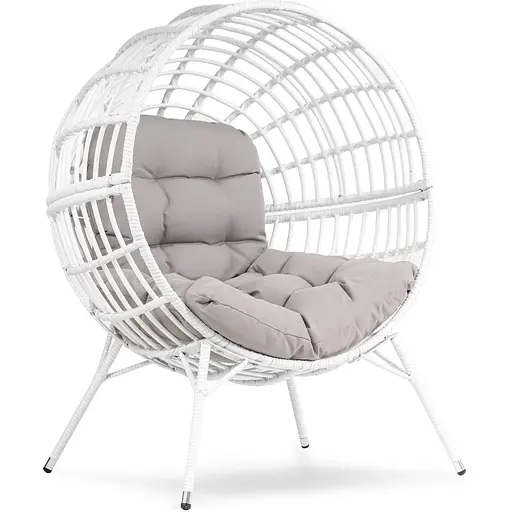 Садовое кресло Di Volio Arancia бело-серый - фото 2