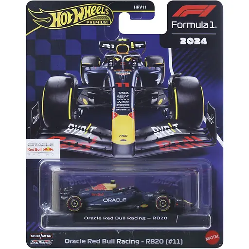 Болід Hot Wheels Red Bull 2024 Sergio Perez Formula 1 колекційний (JBM19) - фото 3