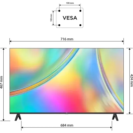 Телевізор LED TCL 32S5400AF - фото 15