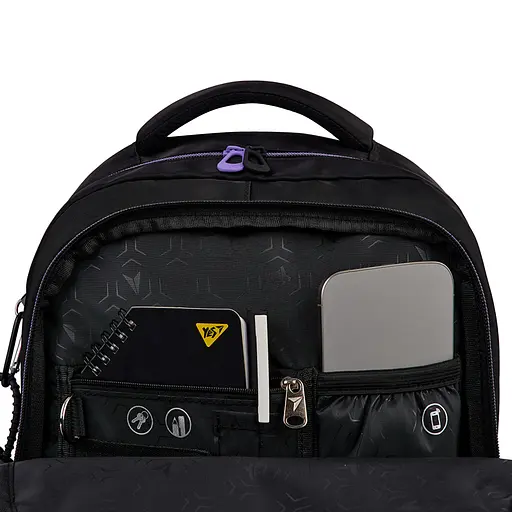 Рюкзак шкільний Yes Purple Hearts TS-48 - фото 10