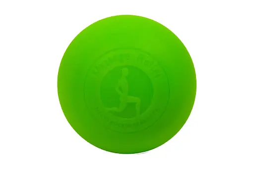 Массажный мячик EasyFit каучук 6.5 см салатовый (EF-2076-GN) - фото 2