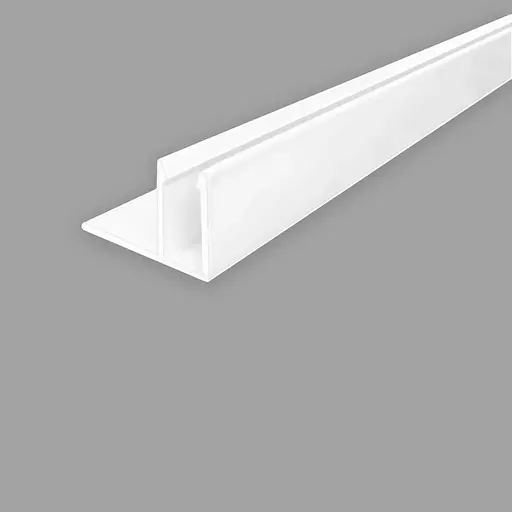 Профіль для сайдинга Wall Sticker SW-00001728 торцевий фінішний алюмінієвий 38.5х28х6000 мм - фото 1