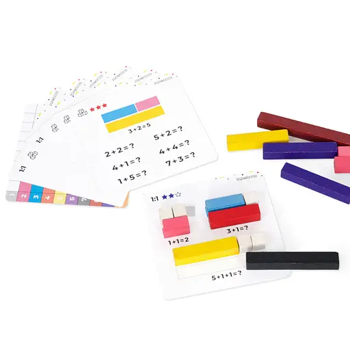 Обучающий набор "Палочки для счета Кюизенера " Igroteco 900385, 56 деталей - фото 6