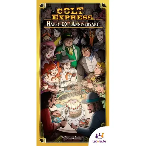 Настольная игра Lords of Boards Кольт Экспресс: с 10-й годовщиной (Colt Express: Happy 10th Anniversary) (укр. правила) (LOB2117UA_exp) - фото 1