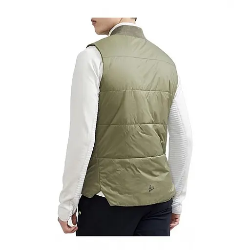 Жилет Craft Core Light Padded Vest U Olive S (1068-1910986 S 664000) - фото 2