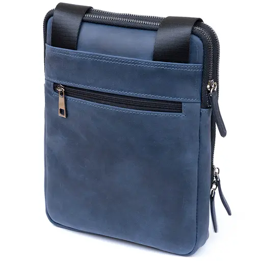 Кожаная сумка мужская SHVIGEL 20х26,5х4,5 см sum0013958 - фото 2