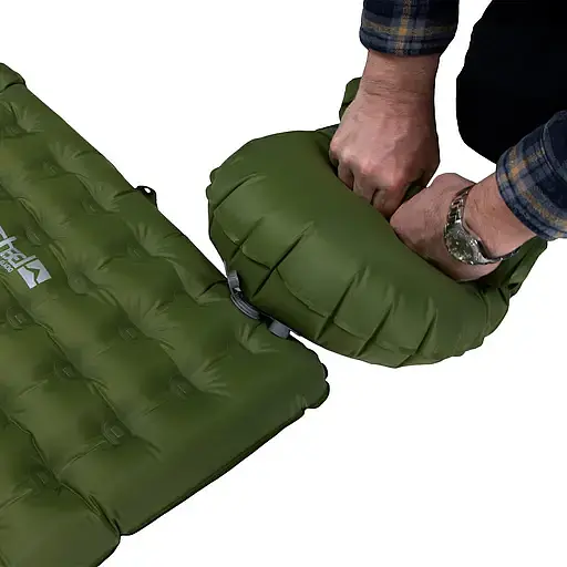 Надувной коврик Wechsel Glacioл TL Olive 186 x 64 x 8 см (DAS302768) - фото 7