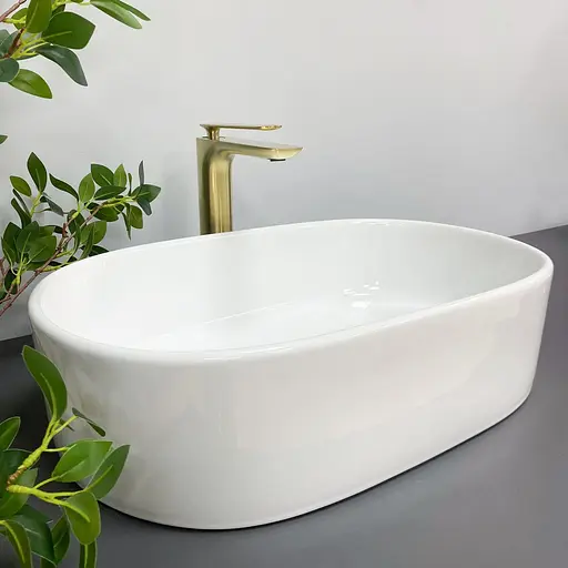 Умивальник VBI Aversa white накладний VBI-014200, Білий - фото 3