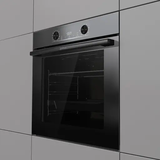 Духова шафа Gorenje електрична 77 л, A+, дисплей, IconLed, піроліз, чорний - фото 6