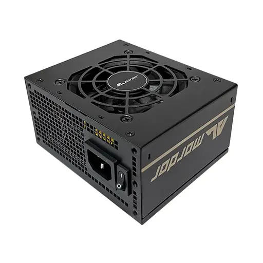 Блок живлення 550 Вт, ALmordor SFX, чорний, 80+ Bronze, Active PFC, 80 мм, 2xMolex/3xSATA/2x6+2-pin/1x4+4-pin/1x20+4-pin, - фото 1