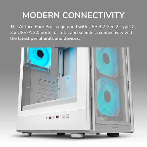 Корпус Cougar AIRFACE PURE PRO White (AIRFACE PURE PRO White) - фото 14