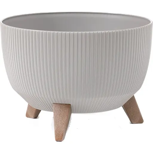 Вазон Lamela 24 см таупе (000029401) - фото 1