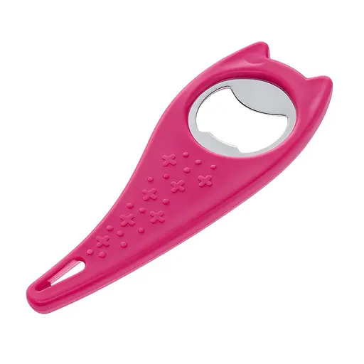 Відкривачка для пляшок у формі дельфіна Рожевий 87980 - фото 1