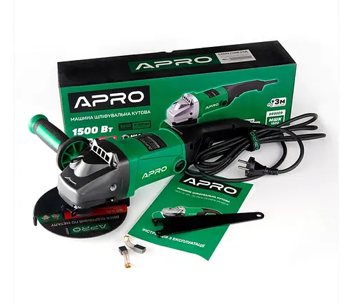 Шлифовальная угловая машина (болгарка) APRO 150/1500 - фото 2