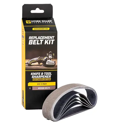 Набір змінних ременів Work Sharp Belt Kit for X22 Medium PP0003207, 5 шт. - фото 1