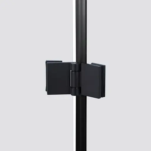 Душова кабіна Qtap Capricorn BLA10128RC6 120x80 см, скло Clear 6 мм, покриття CalcLess без піддона, Чорний, Універсальна, прозорий - фото 5