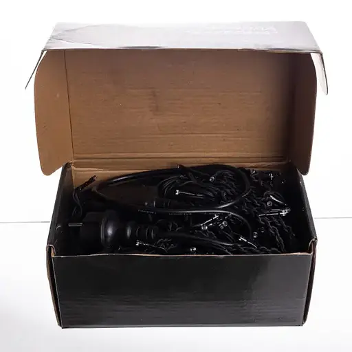 Вулична гірлянда Бахрома GarlandoPro 20 м 335 LED чорний дріт Синій 20MBBL - фото 5