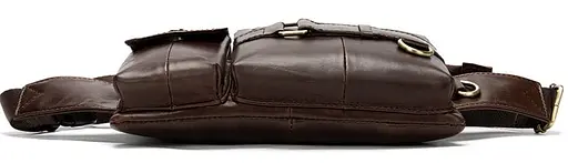 Чоловіча шкіряна сумка Vintage 24х13,5х3 см sum0012710 - фото 5