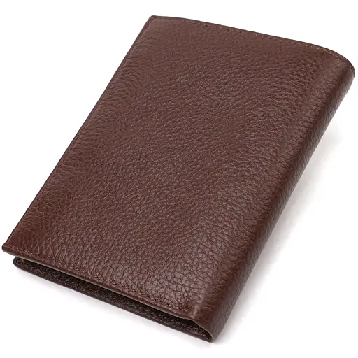 Мужской кожаный кошелек Canpellini 10х13х1 см acs0025700 - фото 2