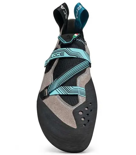 Скальники Scarpa Veloce W 38.5 Gray/Storm Gray/Lake Blue (1004-70065-002-2-38.5) - фото 3