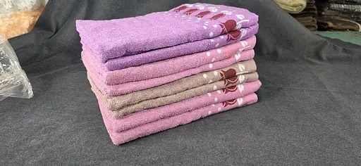 Набор махровых банных полотенец 70х140 см, комплект 8 шт. D-958-120 большой набор махровых полотенец для бани Разные цвета - фото 7