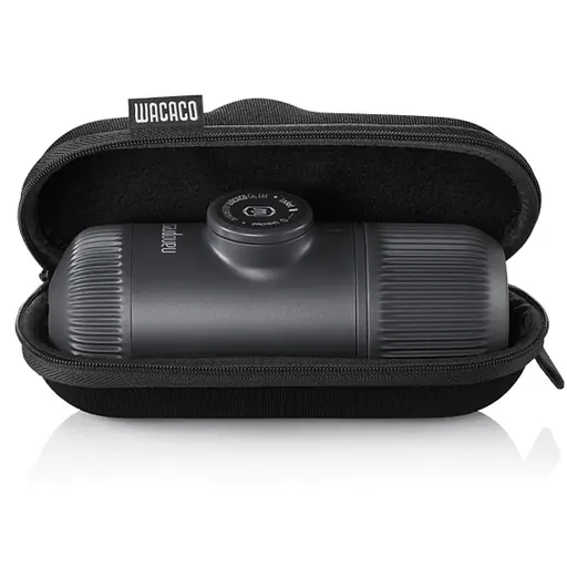 Эспрессо-кофеварка Wacaco Nanopresso 18 бар 80мл с чехлом Серый - фото 6