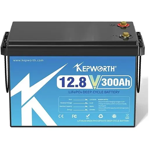 Аккумулятор Kepworth LiFePO4 12V 12.8V/300Ah/3840Wh (KW-12-300) [125495] - фото 2