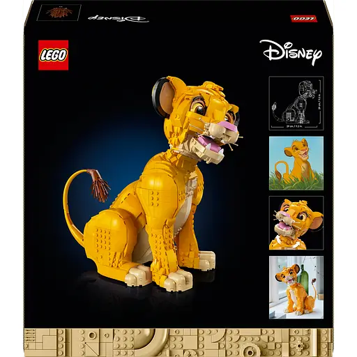 Конструктор LEGO Disney Classic Юный король Лев Симба 1445 деталей (43247) - фото 9