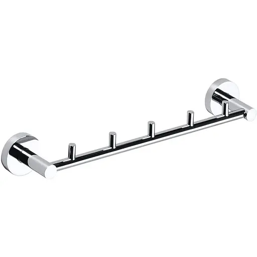 Тримач з гачками Bemeta Omega 104105112 Хром - фото 1