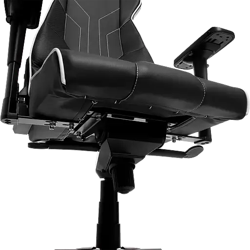 Геймерське крісло GT Racer чорне з білим (X-8007 Black/White) - фото 7
