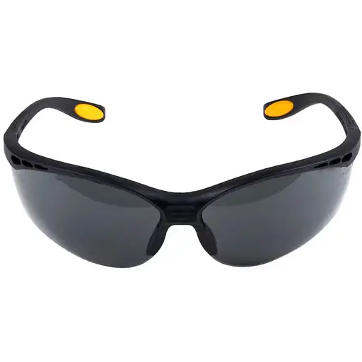 Очки DeWalt Reinforcer тонированные поликарбонатные с мягкими резиновыми накладками на скобках и носодержателями (DPG58-2D)