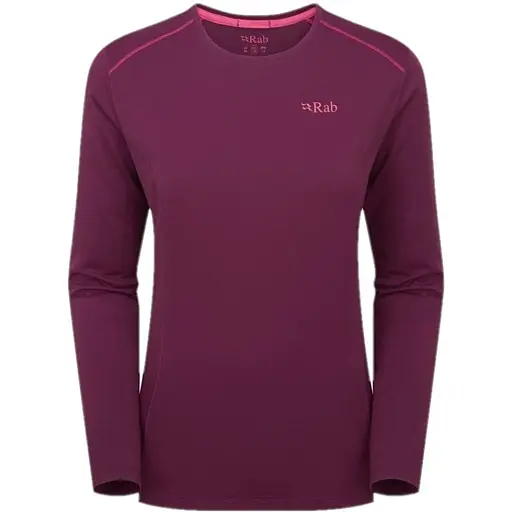 Кофта Rab Force LS Tee Wmns M Purple (1033-RB QBL-08-MUL-12)