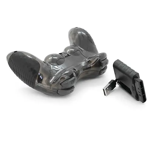 Геймпад бездротовий джойстик Voltronic HJ041B PC/PS3/Android/Android TV Black - фото 5