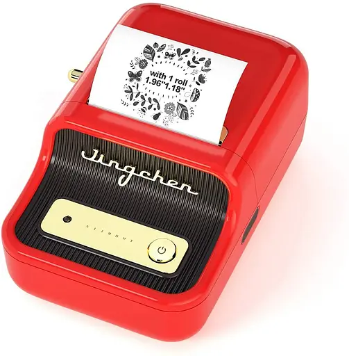 Термопринтер для печати наклеек NIIMBOT B21S Red - фото 4