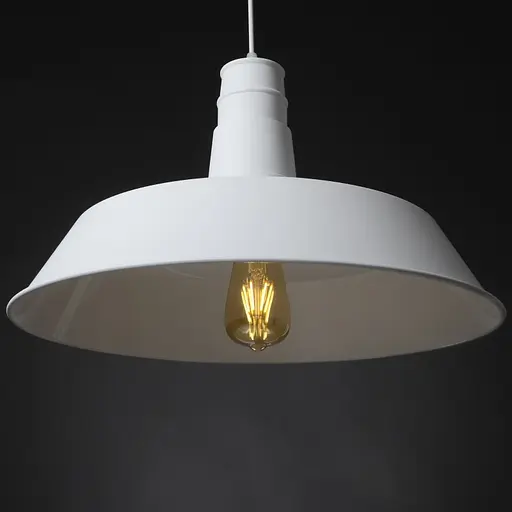 Люстра Brille лофт підвісна в спальню E27 60W WH (BL-220S/1) - фото 4