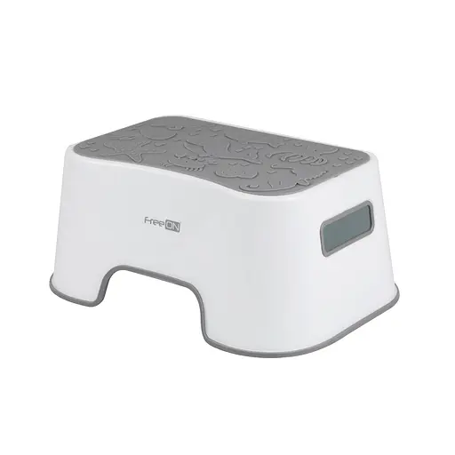Ступеньки для ребенка в ванну FreeON White-Grey - фото 1