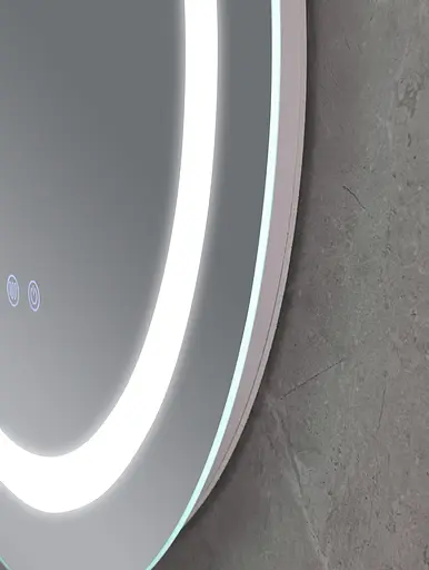 Зеркало Mixxus Plain MC02-60 (часы, LED-подсветка, антизапотевание) MI6012 - фото 6