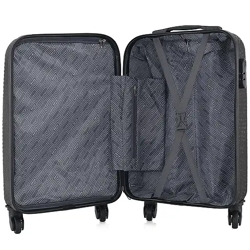 Чемодан Semi Line 20" S Black (T5580-2) - фото 2